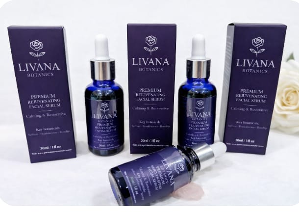 LIVANA Botanics Face Serum